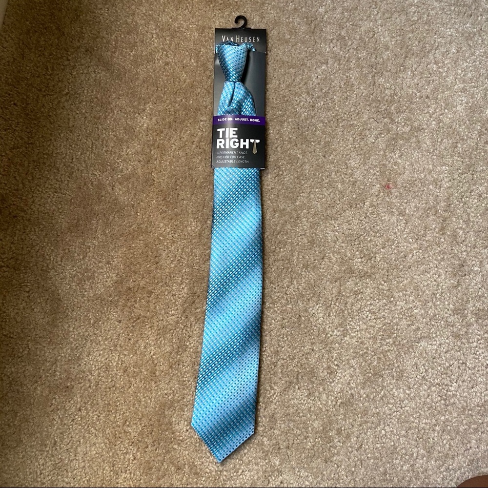 Teal Van Heusen Tie